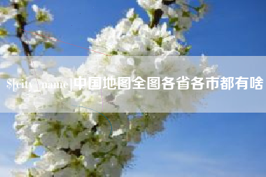 如皋中国地图全图各省各市都有啥