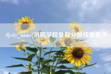 如皋消防学校录取分数线是多少