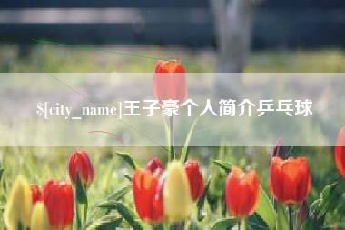 如皋王子豪个人简介乒乓球