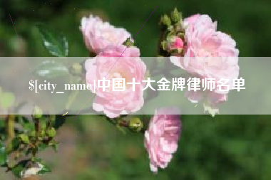 如皋中国十大金牌律师名单