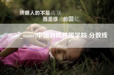 如皋中国消防救援学院 分数线