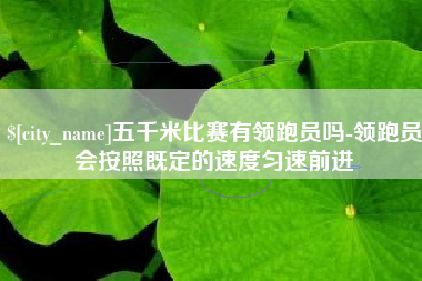 如皋五千米比赛有领跑员吗-领跑员会按照既定的速度匀速前进