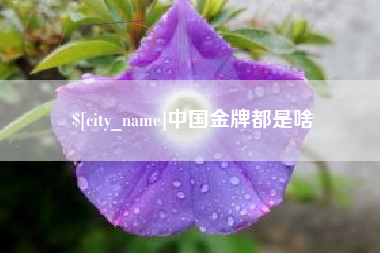 如皋中国金牌都是啥