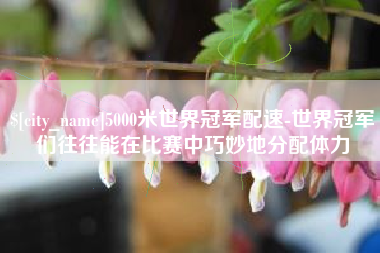 如皋5000米世界冠军配速-世界冠军们往往能在比赛中巧妙地分配体力