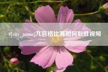 如皋九宫格比赛如何取胜视频