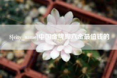 如皋中国金牌哪六金最值钱的